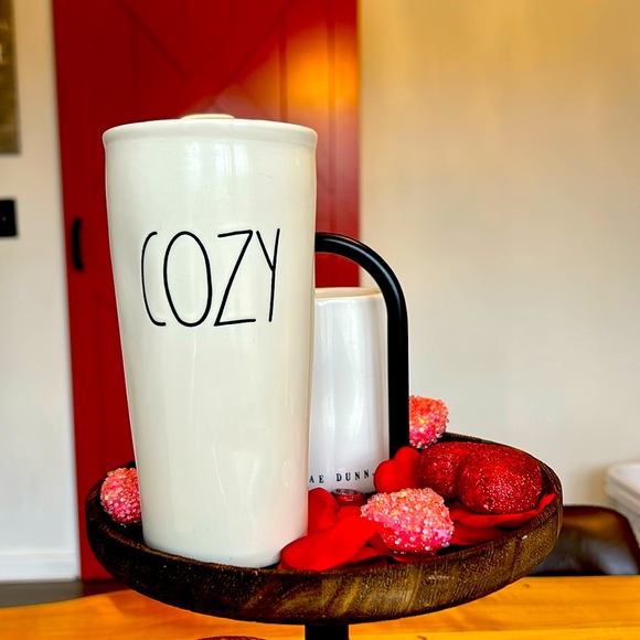 Rae Dunn “Cozy” Travel Tumbler! New! - Picture 1 of 4